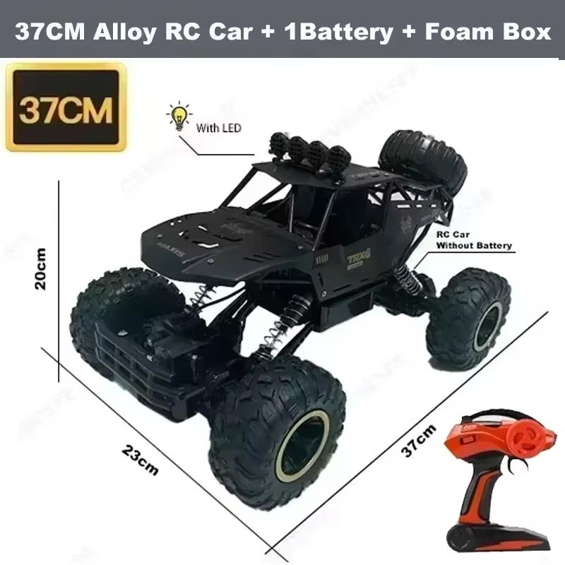 ZWN 1 12 1 16 4WD RC Car LED Lights Off Road Remote Control Buggy