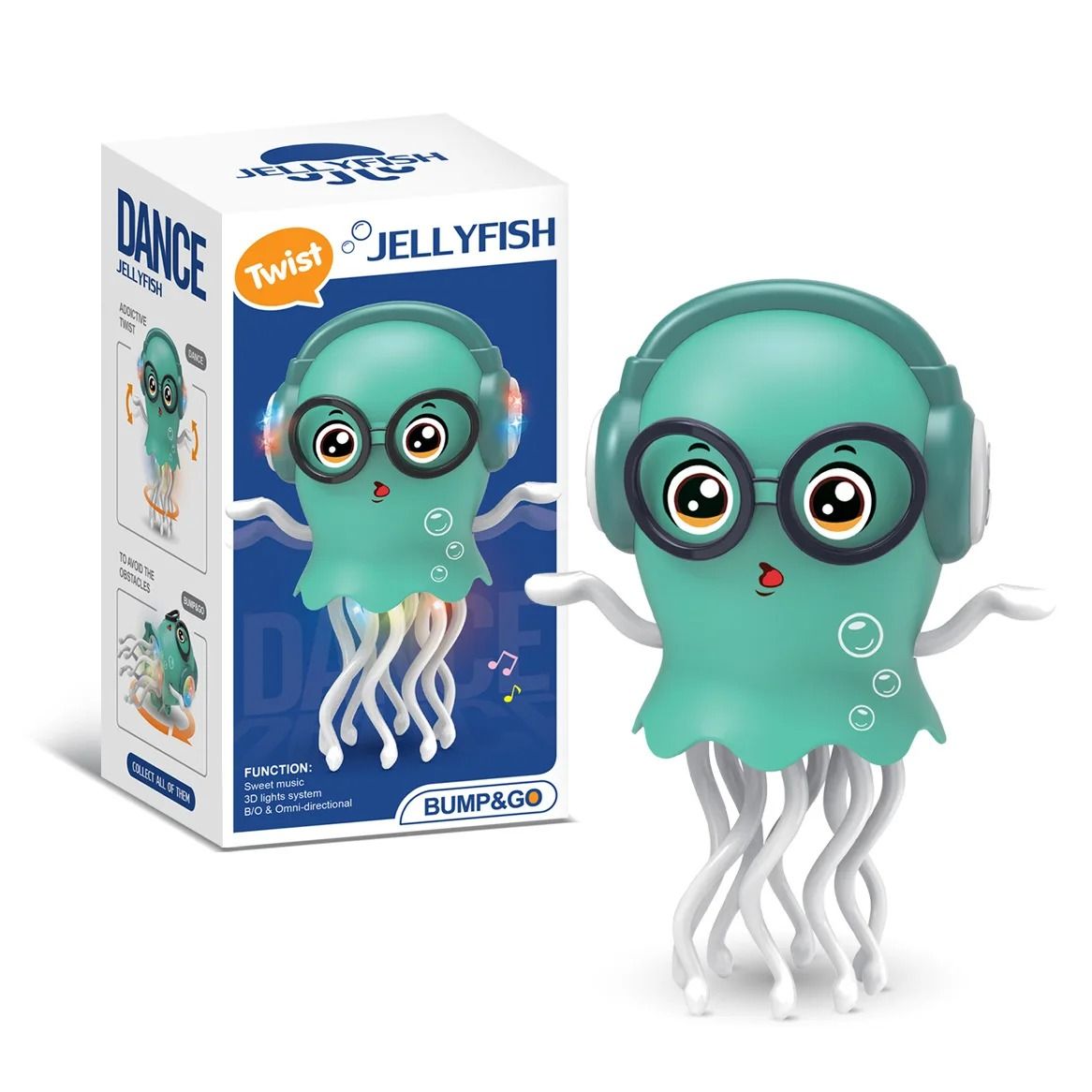 Interactive Dancing Octopus Toy with Music and Lights Electric Pet Toy