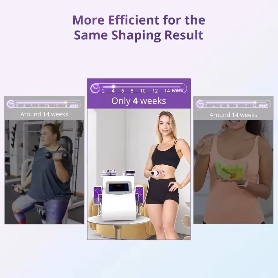 5/6/9 in 1 Cavitation Body Slimming and Skin Tightening Machine