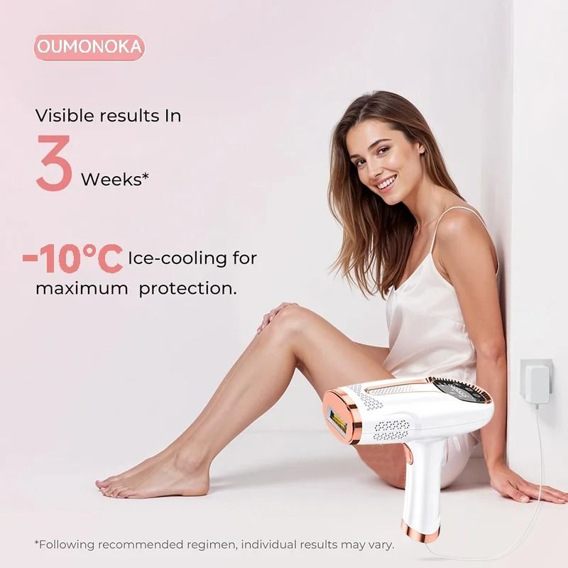 Permanent IPL Laser Hair Removal System – Professional At-Home Epilator