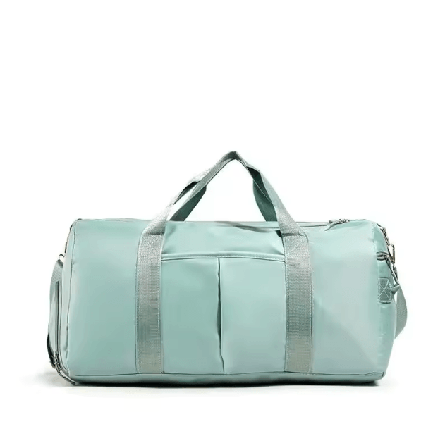 ActiveGo Travel Gym Duffel Bag with Shoe Compartment and Wet Pocket