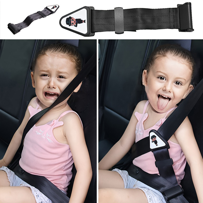 Adjustable Car Child Safety Belt Strap for Kids Seatbelt Positioning and Comfort