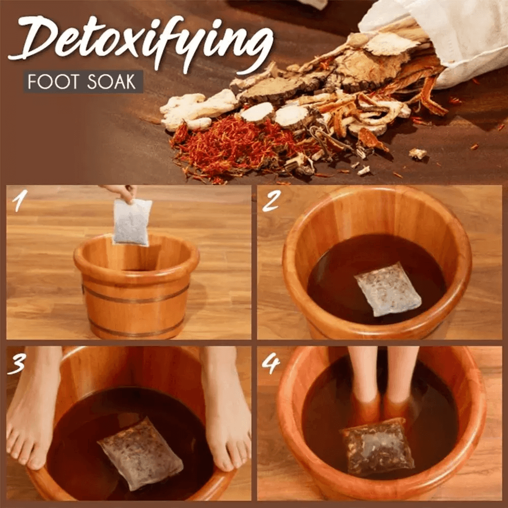 Detoxifying Herbal Ginger Foot Soak: Soothing, Refreshing, and Rejuvenating for Feet and Body