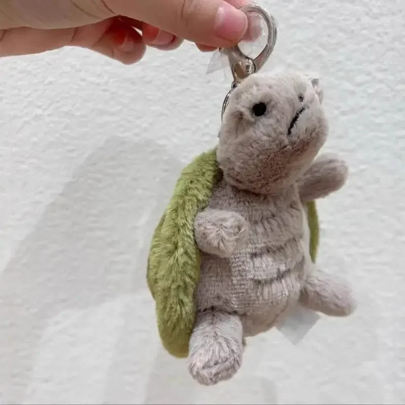 Interactive Turtle Bag Charm Keychain for Keys, Backpacks & Cute Everyday Decor