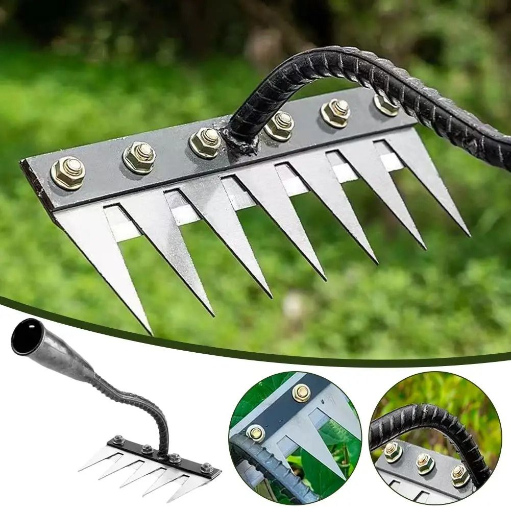 Garden Hoe Weeding Tool for Digging Loosening Soil and Farm Work