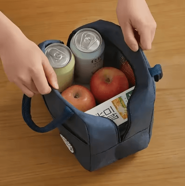 ThermaCarry Portable Insulated Lunch Bag with Aluminum Foil Lining
