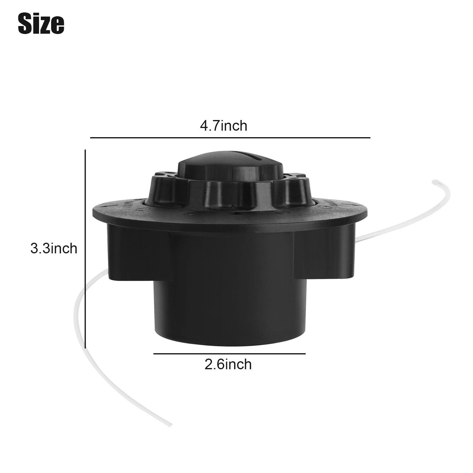 Premium Replacement Trimmer Head | Nylon Rope Weeding Head