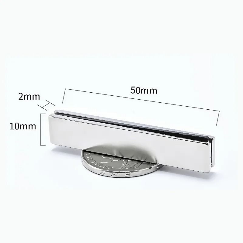 10pcs/lot N52 Square Neodymium Magnets | Ultra-Strong Rare Earth Industrial Magnets