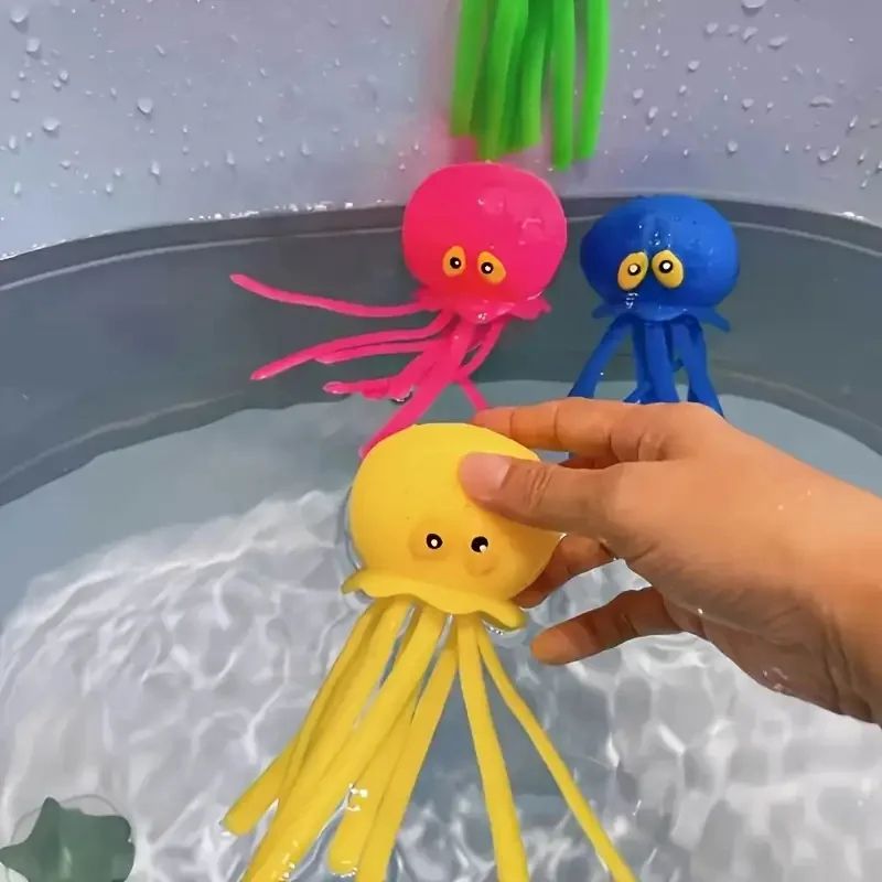 Playful Octopus Squirting Water Toy Set