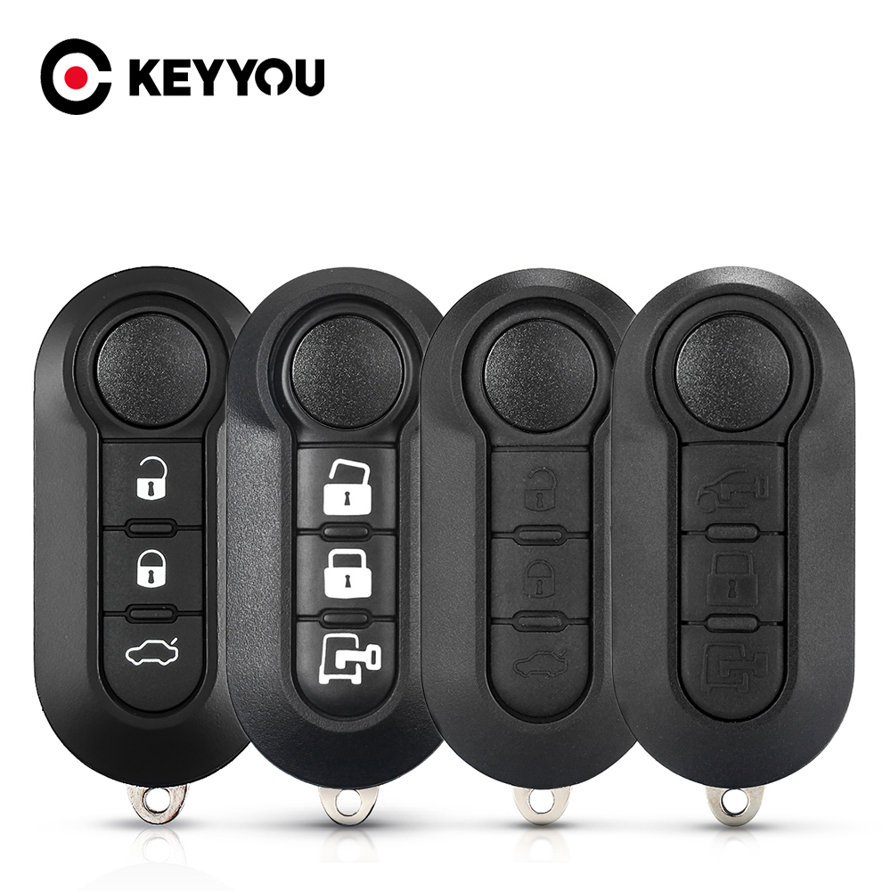 Flip Key for Fiat Panda Punto Bravo Ducato SIP22 Blade Remote Fob for Citroen Jumper Peugeot Boxer Cars