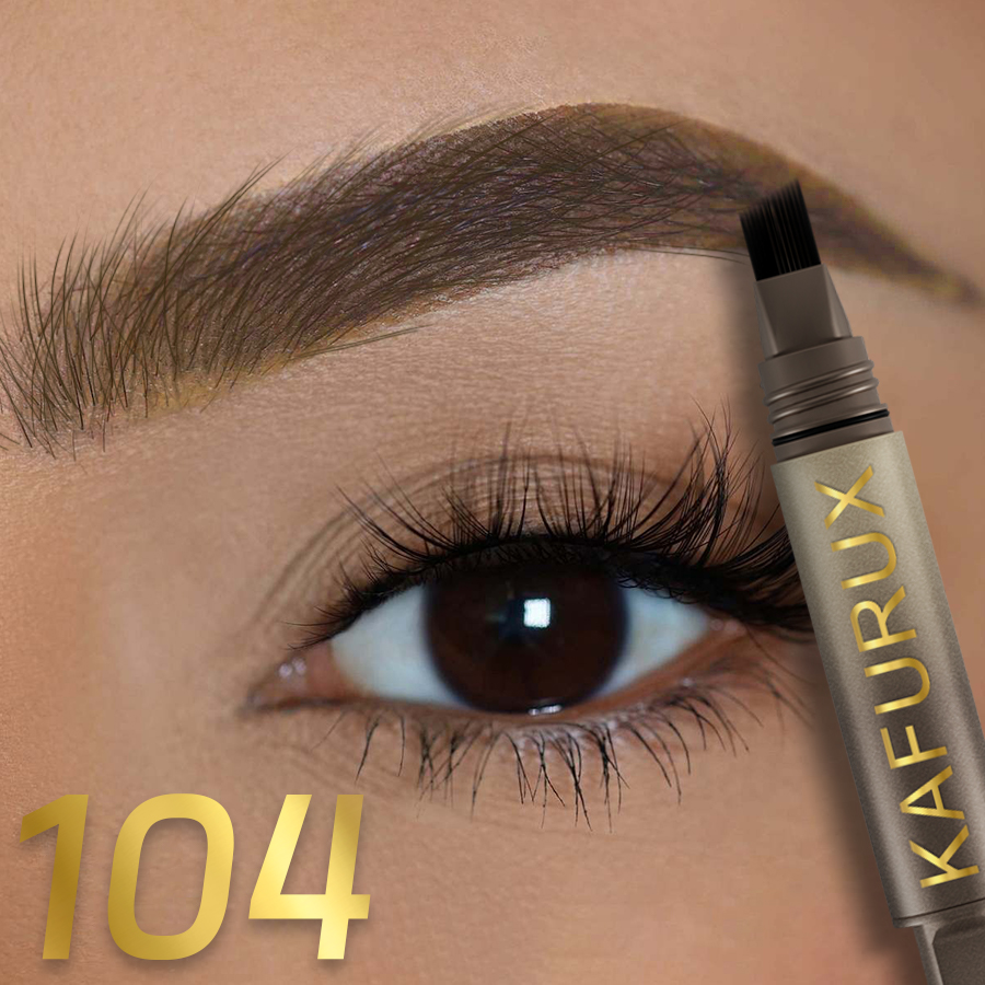 Long Lasting 3D Dye Eyebrow Pencil Anti-smudge Waterproof Large Brush Black Brown Natural Wild Eyebrow Enhancers Cream