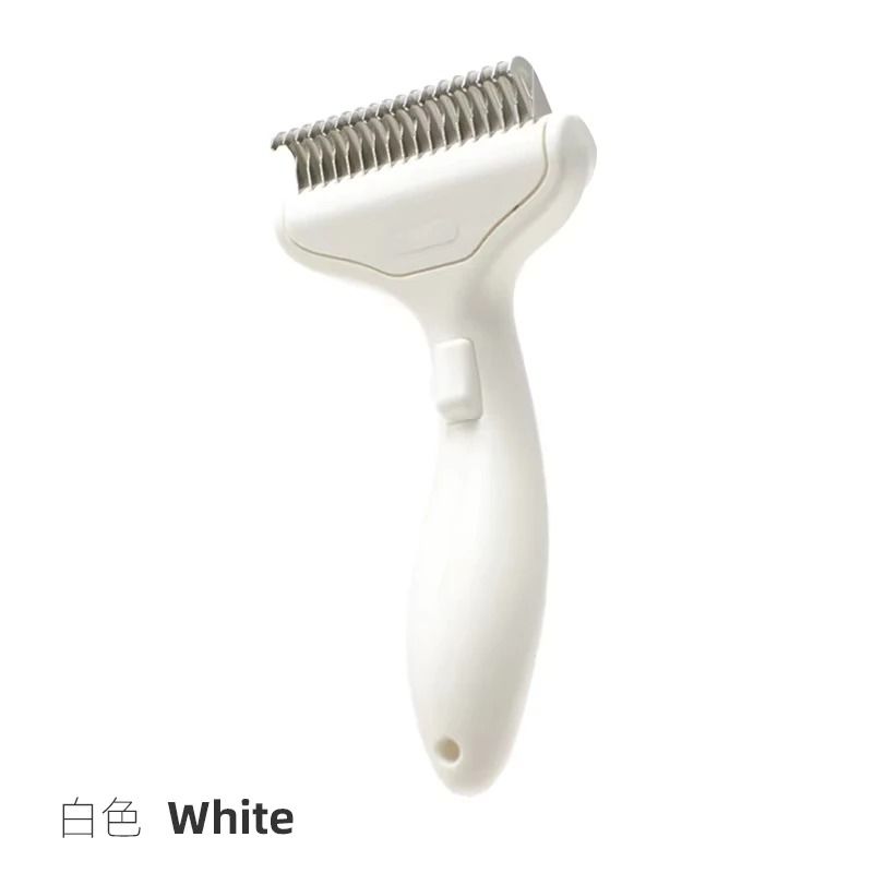 Stainless Steel Pet Dematting Comb – Professional Dog Hair Removal Brush – High-Yield Grooming & Deshedding Tool