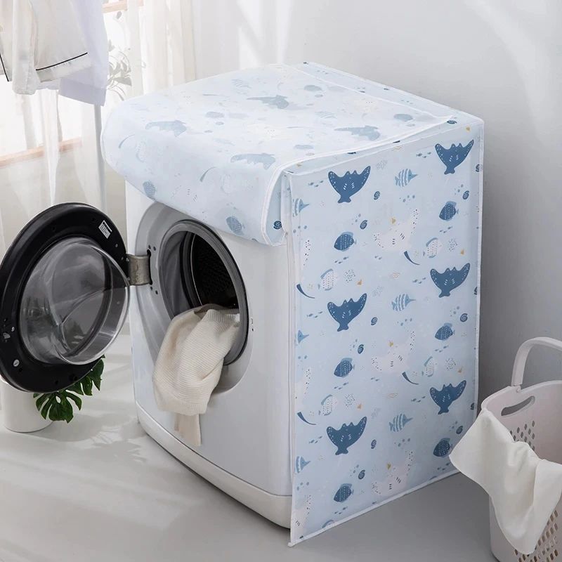 Waterproof Cartoon Washing Machine Dust Cover