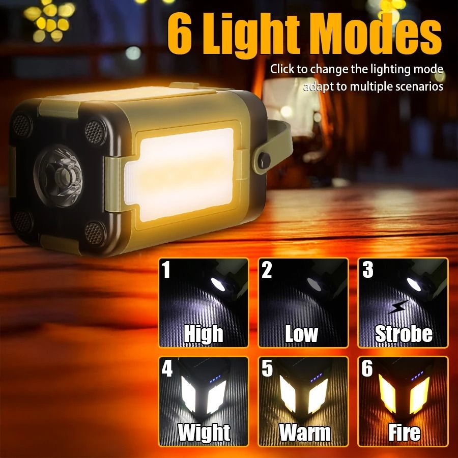 Rechargeable Folding LED Camping Lantern with Solar Charging