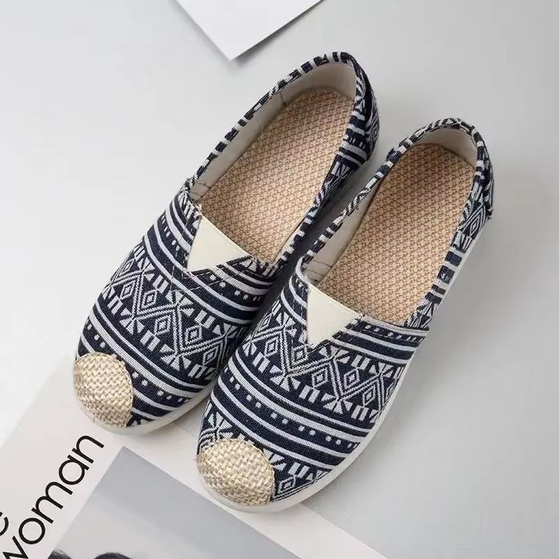 Breathable Mesh Lightweight Casual Women's Slip-On Flats Fisherman Shoes