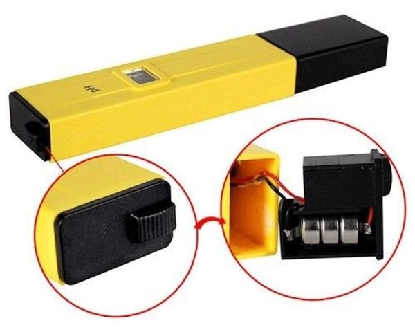 LCD Tester Pocket Hydroponics, Digital Electric PH Meter, Aquarium Water Test Pen