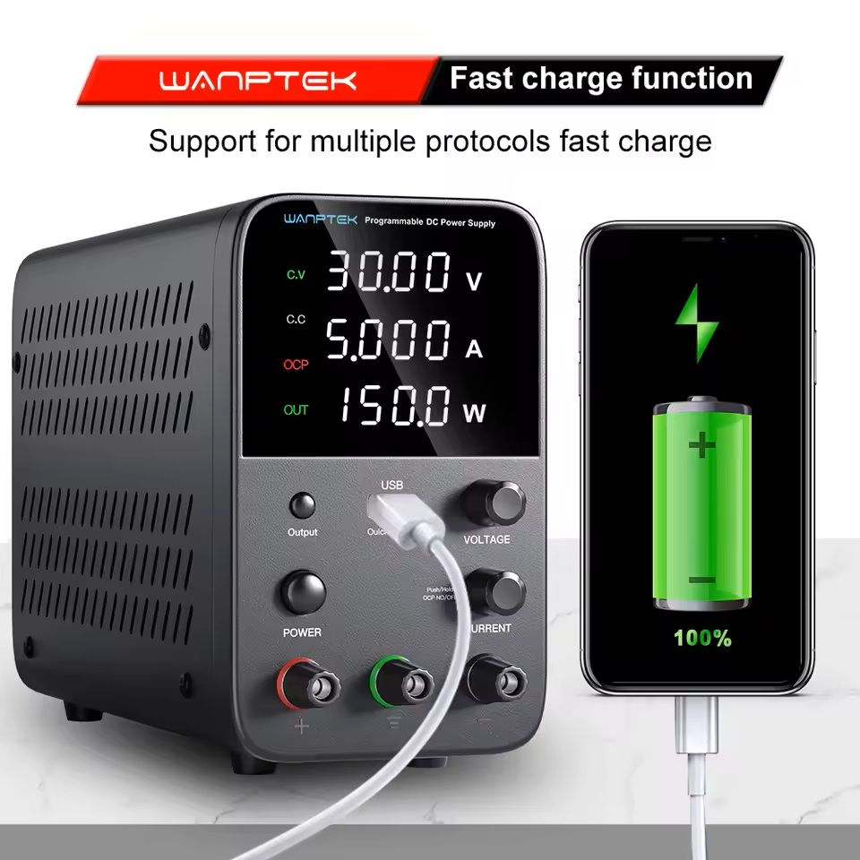 Programmable DC Power Supply 30V 10A Voltage Current Regulator