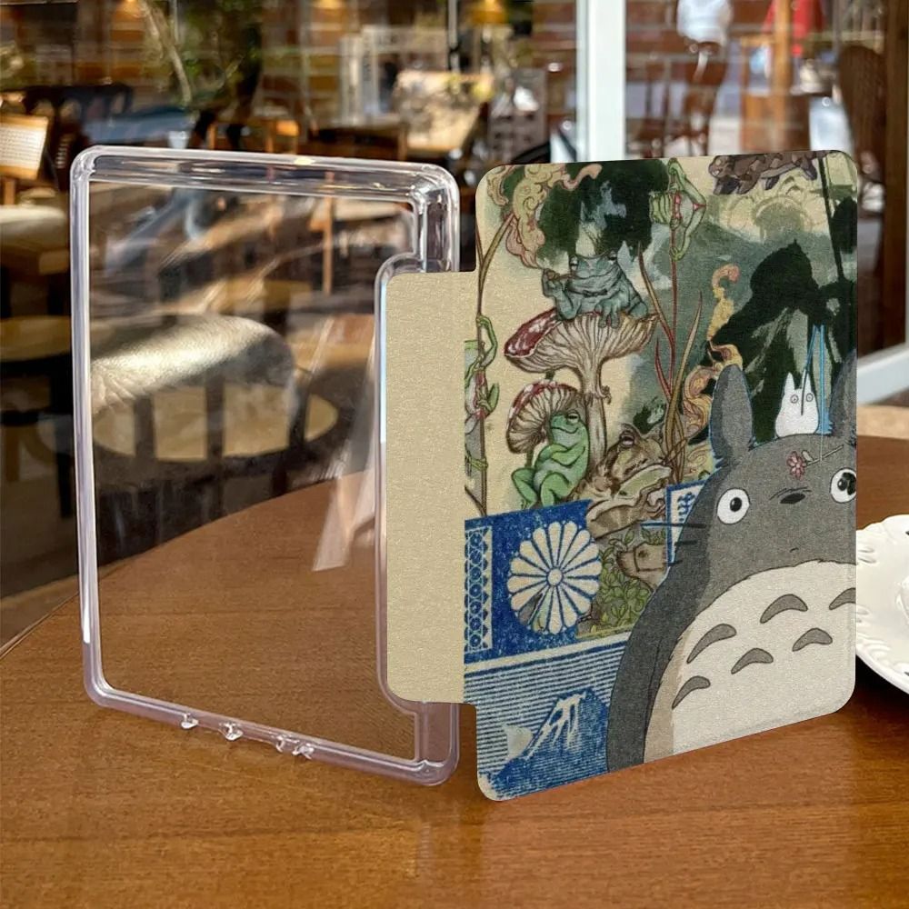 Acrylic Back Shell Kindle Case with Hand Strap