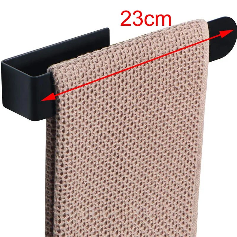 Towel Rack Non-punched, Self-adhesive Bathroom Rack, Kitchen Towel Hand Towel Rack, Household Items