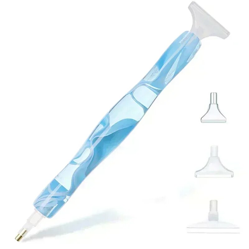 Multifunctional 5D DIY Diamond Pen Set: Resin Embroidery Tool with 5 Pen Heads
