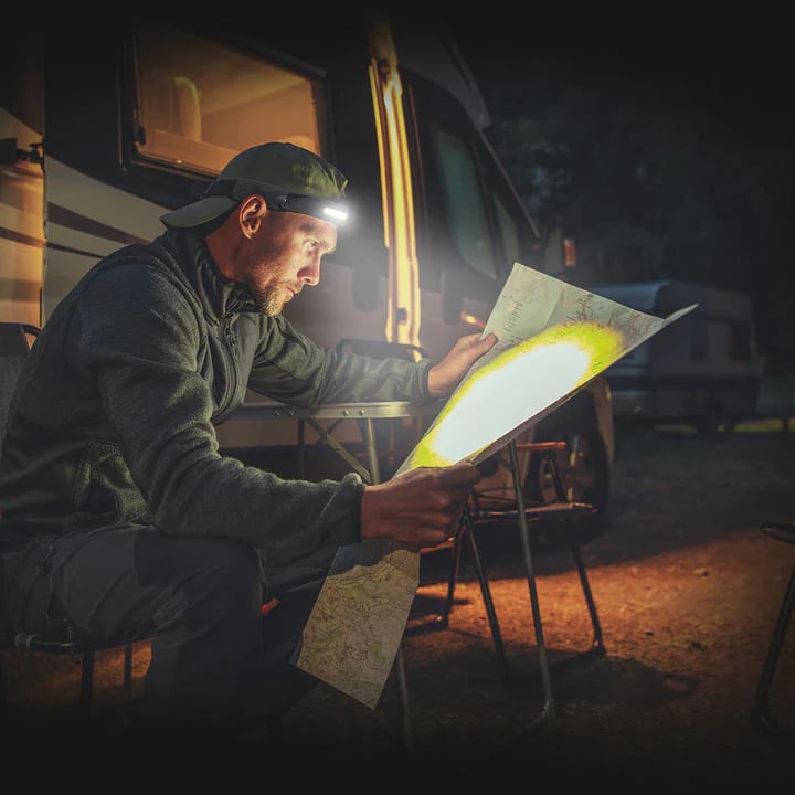 Wide Range Wave Sensor LED Headlamp