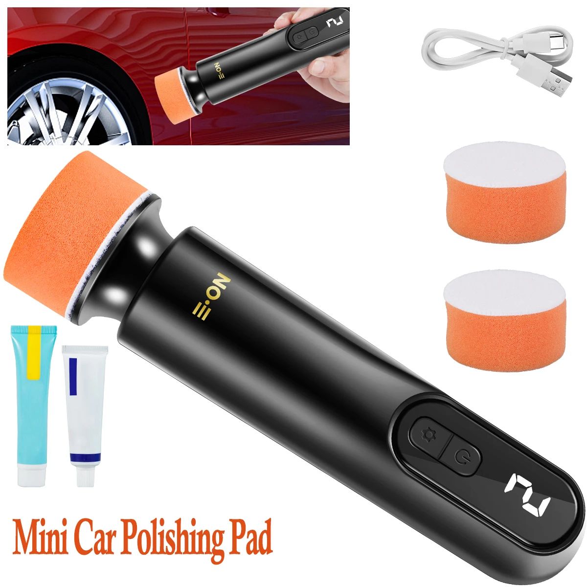ProShine Wireless Car Polisher Machine with Adjustable Speed Control