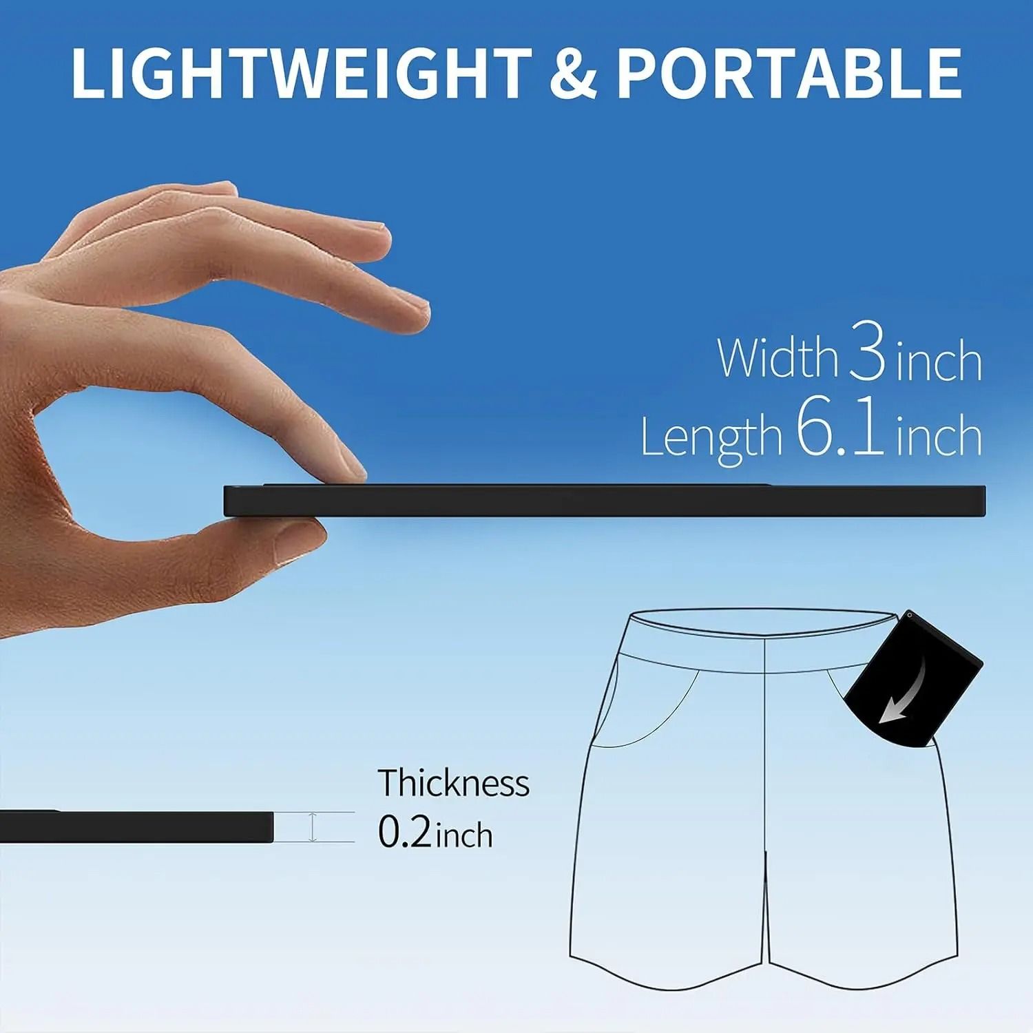 6.5 Inch LCD Writing Tablet Portable Digital Notepad for Sketching and Notes