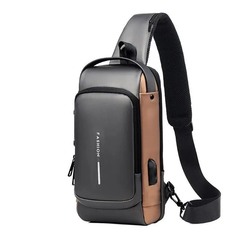 Men Anti Theft Crossbody Chest Bag