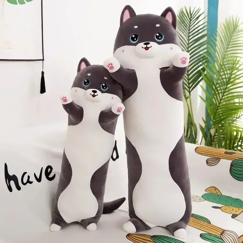 Lovely Husky Side Sleeping Body Pillow
