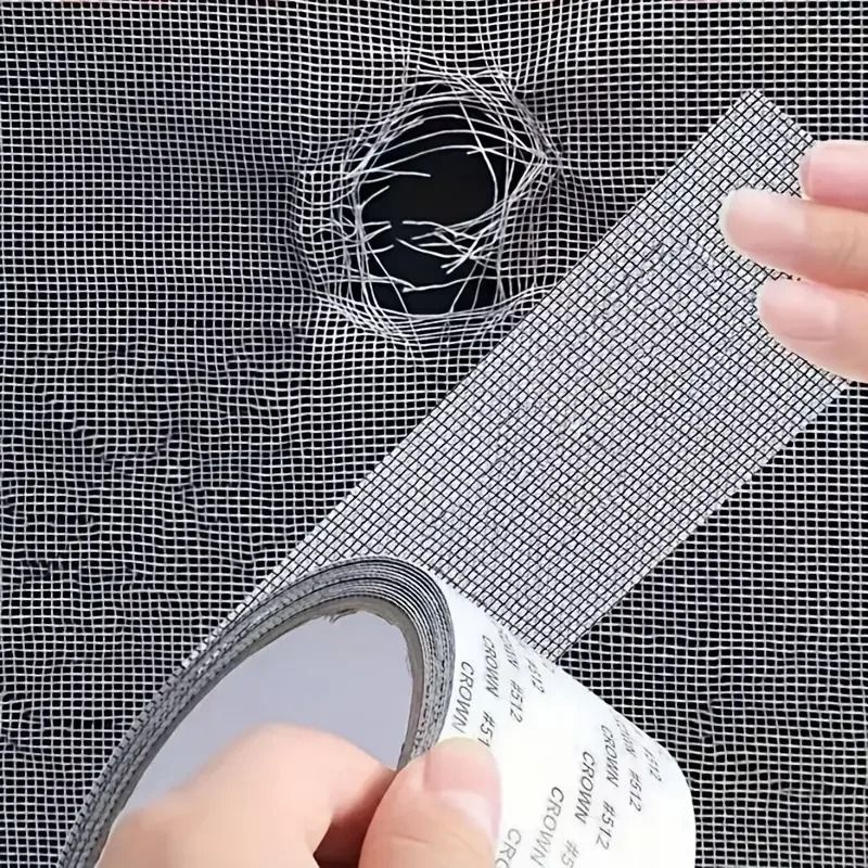 Window Screen Repair Tape Self Adhesive Mesh Patch for Mosquito Protection