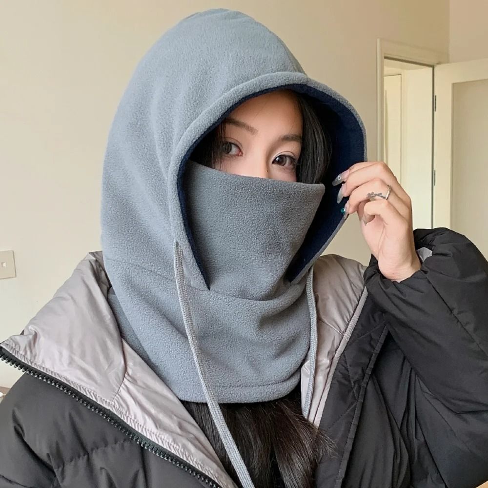 Unisex Winter Balaclava Hat – Windproof Thermal Cap with Integrated Face Mask