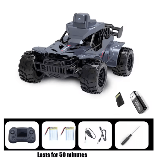 FPV RC Car with Camera LCD Remote High Speed 2 4G Real Time Control Toy