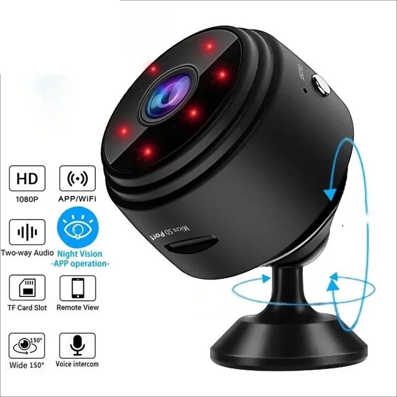 Compact Wireless HD Night Vision Camera