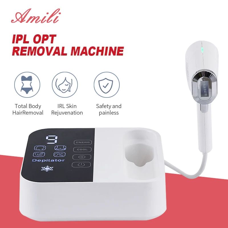 Professional IPL Hair Removal Device – Painless, Cooling, Full-Body Results at Home