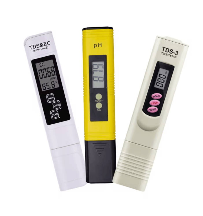 AquaSense Digital PH and TDS Meter with Backlight Display