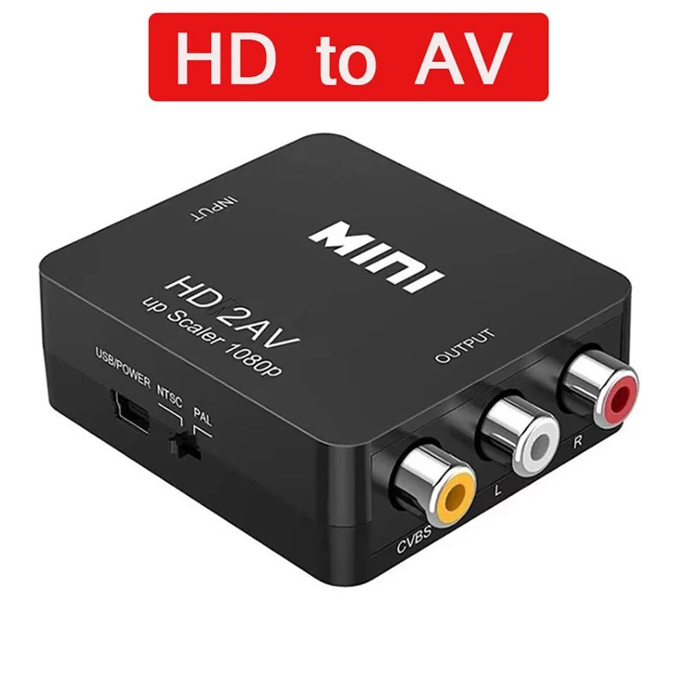 Professional RCA to HDMI Composite Video Converter