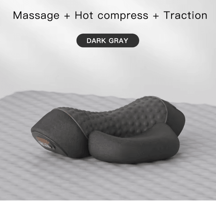 3 in 1 Electric Neck Massager Pillow with Heat and Vibration Therapy