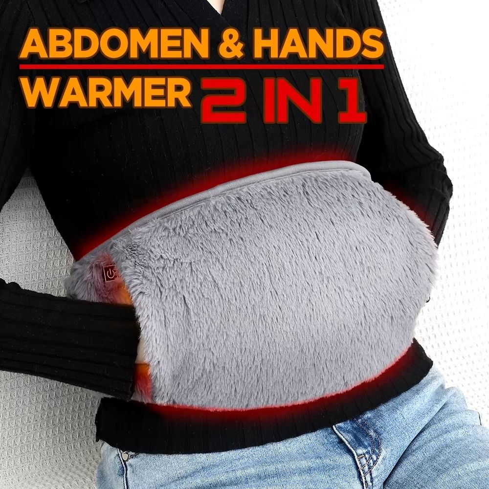 Electric Heating Belt USB Waist Warmer for Abdominal Lumbar Pain Relief