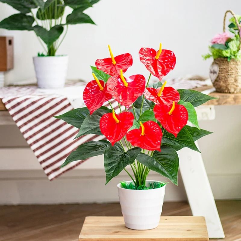 53cm Lush Monstera Deliciosa Frond | Premium Artificial Palm Greenery for Tropical Garden & Modern Home Decor