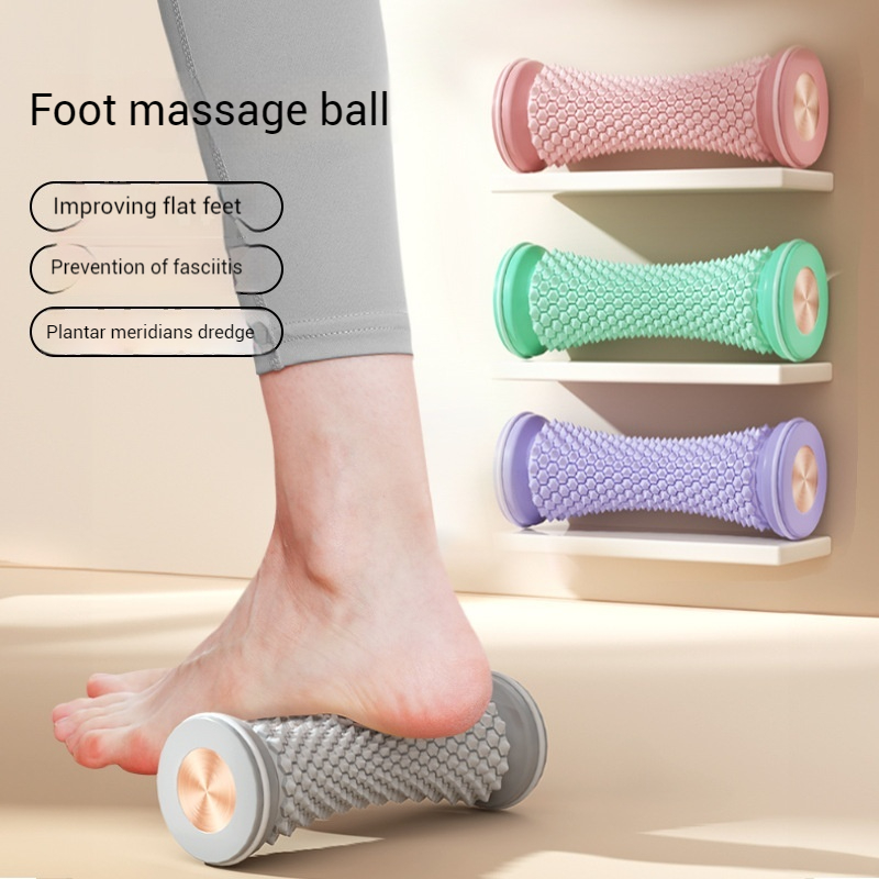 Foot Massage Wheel, Yoga Fascia Ball, Muscle Network Dredging Roller, Trainer Foot Roller