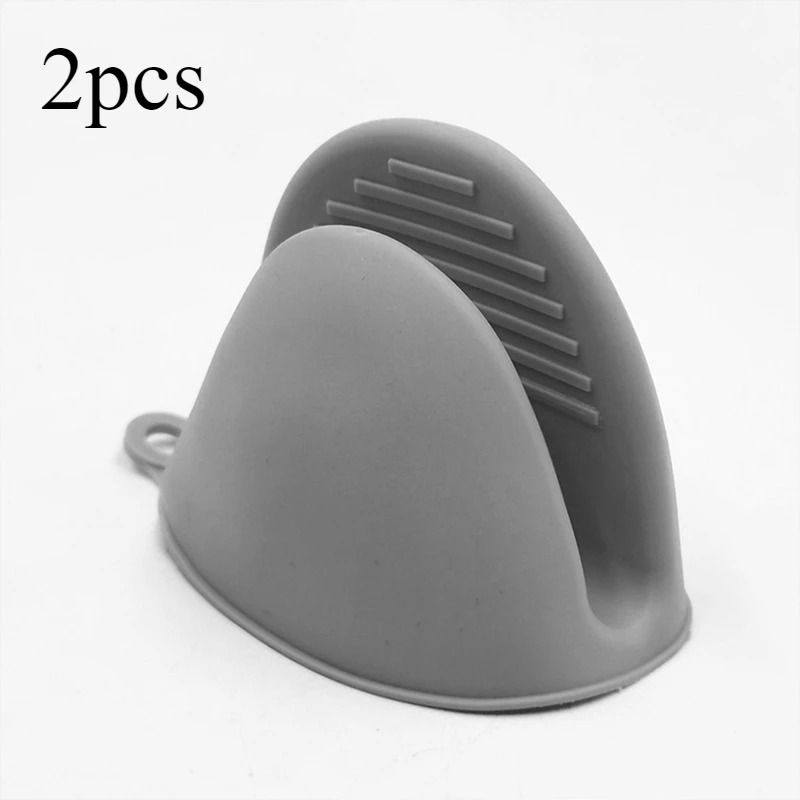 2pcs Thicken Baking Silicone Oven Mitts