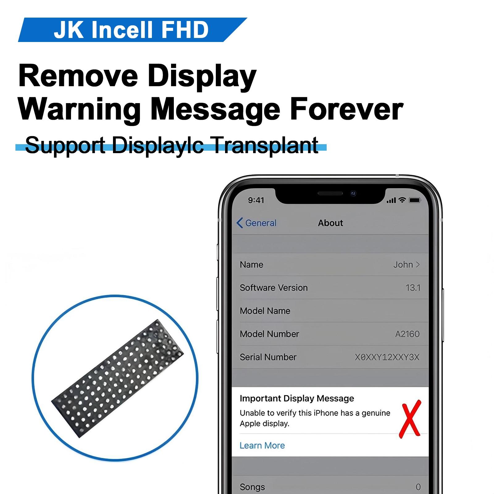 iPhone XR Incell LCD Screen Replacement Full HD Display with True Tone & Touch Digitizer