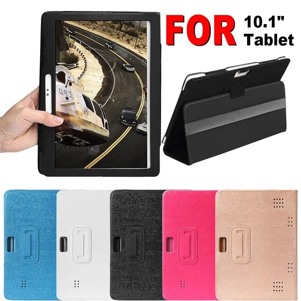 Universal Tablet Case – Leather Flip Stand Cover – High-Yield Digital Interaction Hub