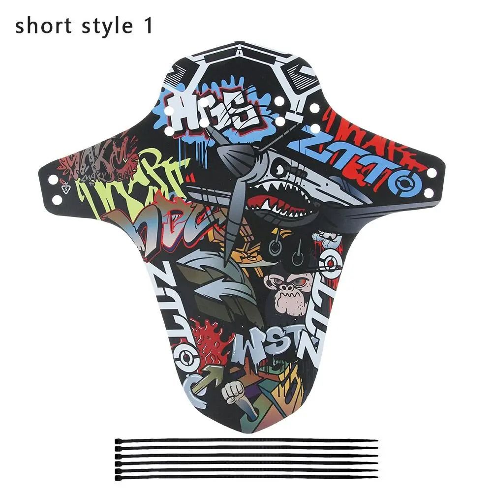 Universal MTB Bike Fender Set Front & Rear Adjustable Mudguard Kit