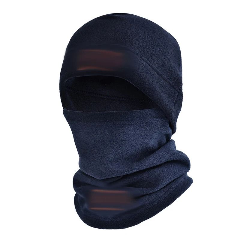 Autumn and Winter Fleece Thermal Hat and Neck Cover Set
