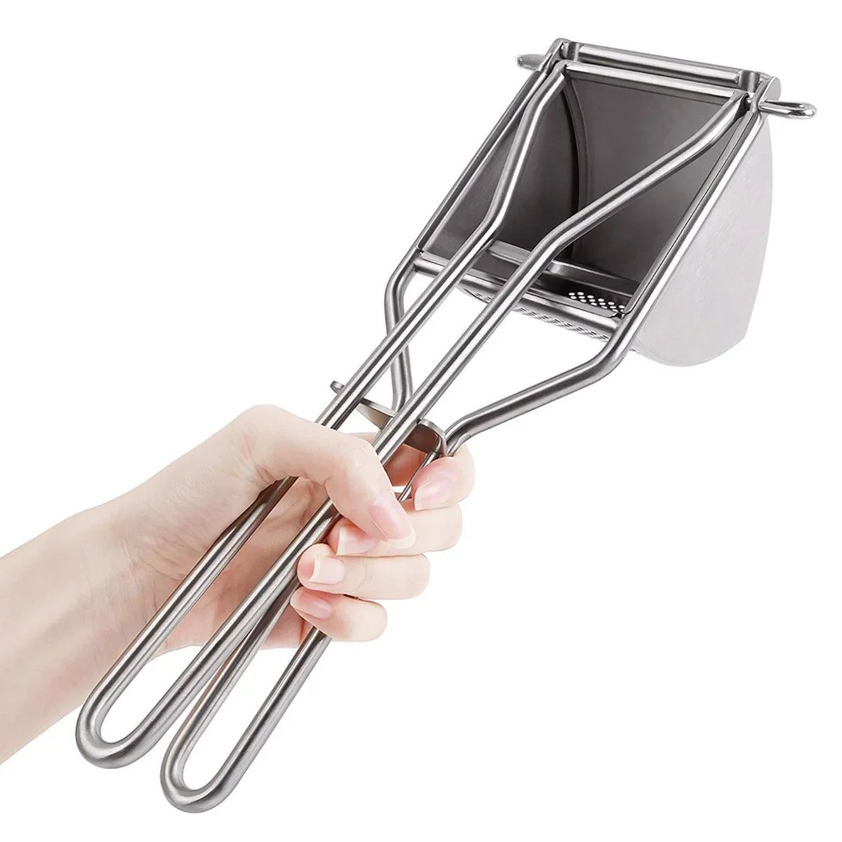 Heavy Duty Stainless Steel Potato Ricer and Vegetable Masher