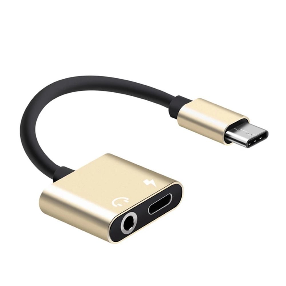 2-in-1 USB-C to 3.5mm Audio & Power Splitter