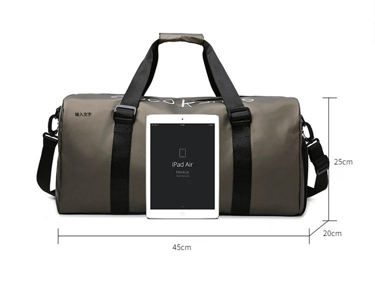 Ultimate Dry Wet Separation Travel Duffel