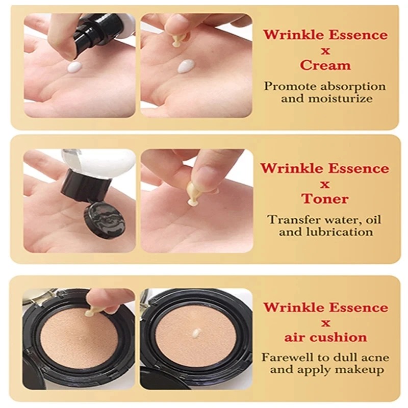 Placenta Capsules Serum Spot Acne Remover Whitening Face Serum, Anti Wrinkle Firming, Brighten Skin Care Cosmetics