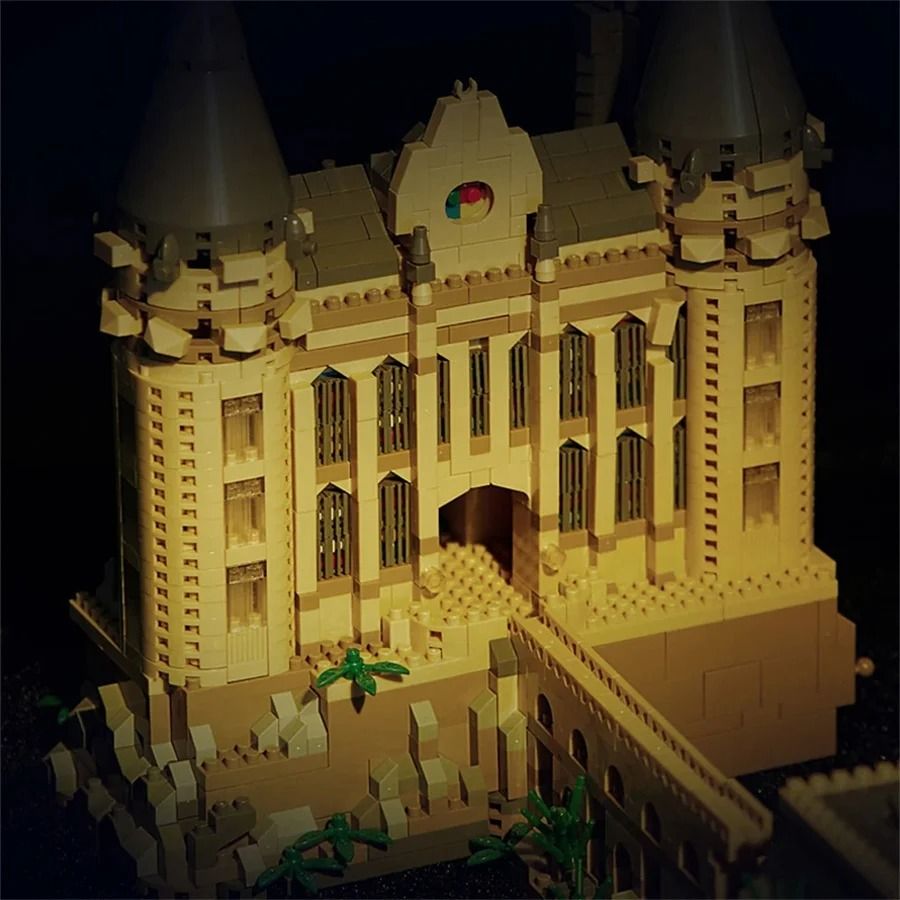 Medieval Magic Castle Micro Bricks – School Architecture Palace Model – High-Yield Creative Interaction Hub